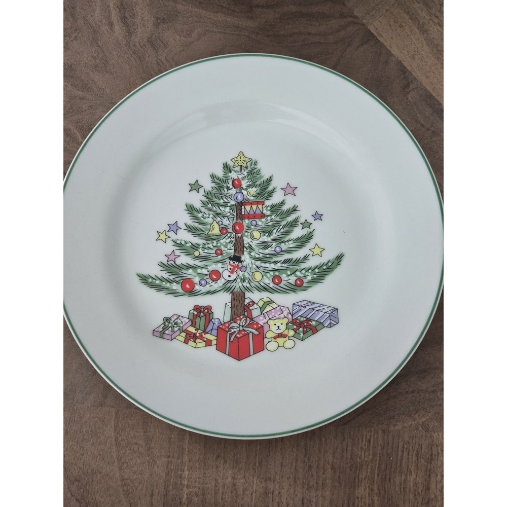 Gibson Christmas Tree Bowl – Retro Holiday Dinnerware 8" Vintage Set Of 3